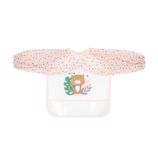 Bavoir pour bébé manches longues Savanna Rose - Kikka Boo