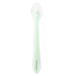 Cuillère en silicone pour bébé Vert - Kikka Boo