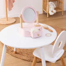 Coiffeuse à poser pour fille Rose - Atmosphera For Kids Coiffeuse à poser pour fille Rose - Atmosphera For Kids