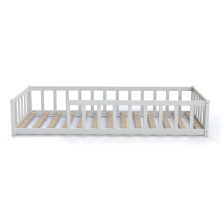 Lit barrière Lanterne Magique 90x190 Blanc - Laïba Kids
