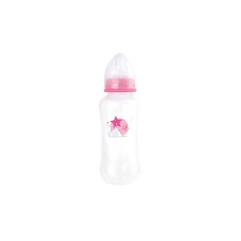 Biberon bébé 300ml Tom & Zoé 6m+ Rose