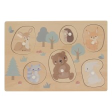 Jeu puzzle en bois 6 pièces - Atmosphera For Kids Jeu puzzle en bois 6 pièces - Atmosphera For Kids
