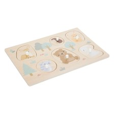 Jeu puzzle en bois 6 pièces - Atmosphera For Kids Jeu puzzle en bois 6 pièces - Atmosphera For Kids