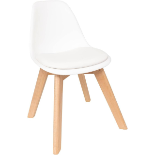 Chaise Pour Enfant Baya Polypropylène Blanche - Atmosphera For Kids