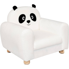 Fauteuil Pour Enfant Avec Oreilles Panda Blanc - Atmosphera For Kids Fauteuil Pour Enfant Avec Oreilles Panda Blanc - Atmosphera For Kids
