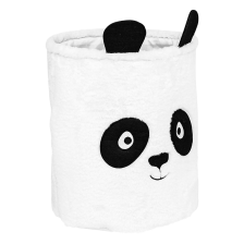 Bac à jouets panda Andy H40 Blanc - Atmosphera For Kids Bac à jouets panda Andy H40 Blanc - Atmosphera For Kids
