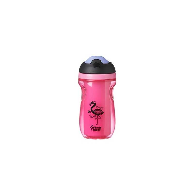 Tasse à Bec Isotherme Tommee Tippee 260ml - Rose Tasse à Bec Isotherme Tommee Tippee 260ml - Rose