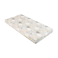 Matelas Fantasia Plus 70х140x8 Nuages Gris - KikkaBoo Matelas Fantasia Plus 70х140x8 Nuages Gris - KikkaBoo