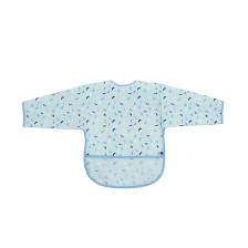 Bavoir Bébé Imperméable Arty Velcro Eva 4m+ Bleu - Kikkaboo Bavoir Bébé Imperméable Arty Velcro Eva 4m+ Bleu - Kikkaboo