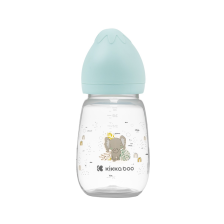 Biberon Pour Bébé 260 ml Savane 3m+ Menthe - Kikkaboo Biberon Pour Bébé 260 ml Savane 3m+ Menthe - Kikkaboo