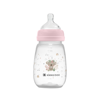 Biberon Pour Bébé 260 ml Savane 3m+ Rose - Kikkaboo