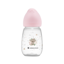 Biberon Pour Bébé 260 ml Savane 3m+ Rose - Kikkaboo Biberon Pour Bébé 260 ml Savane 3m+ Rose - Kikkaboo