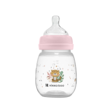 Biberon Pour Bébé 180 ml Savane Dès Naissance Rose - Kikkaboo Biberon Pour Bébé 180 ml Savane Dès Naissance Rose - Kikkaboo
