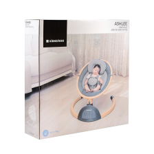 Balancelle Électrique Avec Moustiquaire Gris - Kikkaboo Balancelle Électrique Avec Moustiquaire Gris - Kikkaboo