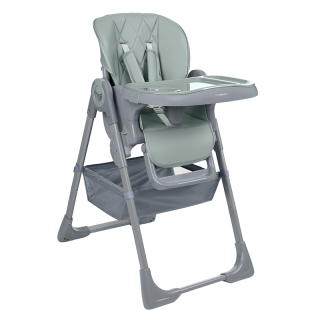 Chaise haute bébé Comfy + Vert - Kikkaboo