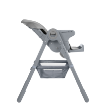 Chaise haute bébé Comfy + Gris - Kikkaboo Chaise haute bébé Comfy + Gris - Kikkaboo