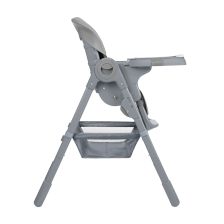 Chaise haute bébé Comfy + Gris - Kikkaboo Chaise haute bébé Comfy + Gris - Kikkaboo