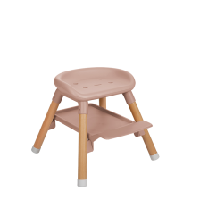 Chaise haute 3+ Woody 6 en 1 Rose - Kikkaboo Chaise haute 3+ Woody 6 en 1 Rose - Kikkaboo