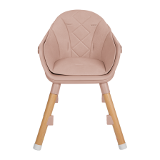 Chaise haute 3+ Woody 6 en 1 Rose - Kikkaboo Chaise haute 3+ Woody 6 en 1 Rose - Kikkaboo