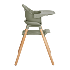 Chaise haute 3+ Woody 6 en 1 Vert - Kikkaboo Chaise haute 3+ Woody 6 en 1 Vert - Kikkaboo