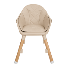 Chaise haute 3+ Woody 6 en 1 Beige - Kikkaboo Chaise haute 3+ Woody 6 en 1 Beige - Kikkaboo