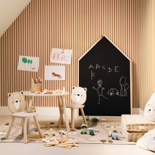 Ensemble Table enfant avec chaise enfant Ourson Marron - Atmosphera For Kids Ensemble Table enfant avec chaise enfant Ourson Marron - Atmosphera For Kids