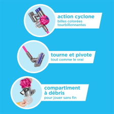 Jeu d'imitation - Aspirateur sans Fil Rose - Dyson Jeu d'imitation - Aspirateur sans Fil Rose - Dyson