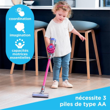 Jeu d'imitation - Aspirateur sans Fil Rose - Dyson Jeu d'imitation - Aspirateur sans Fil Rose - Dyson