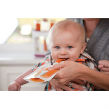 Lot de 2 Cuillères Squeeze Station - Infantino Lot de 2 Cuillères Squeeze Station - Infantino