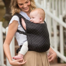 Porte bébé Banane Zip Travel Noir - Infantino Porte bébé Banane Zip Travel Noir - Infantino