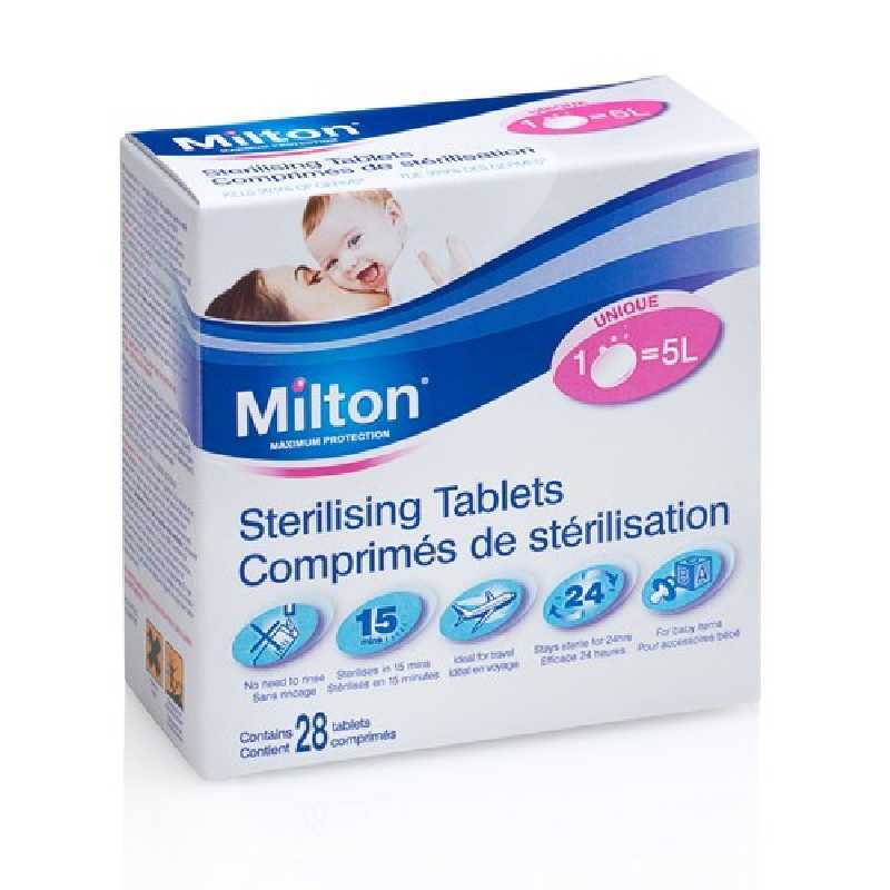 Milton Comprimés De Stérilisation à froid - Paquet De 28