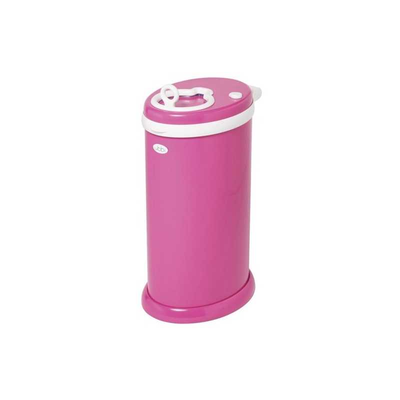 Poubelle à couches Ubbi en acier Rose Fushia Poubelle à couches Ubbi en acier Rose Fushia