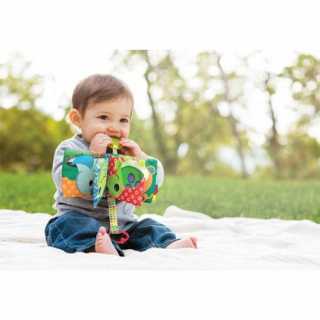 Livre d'évéil pour bébé à toucher Infantino en tissu