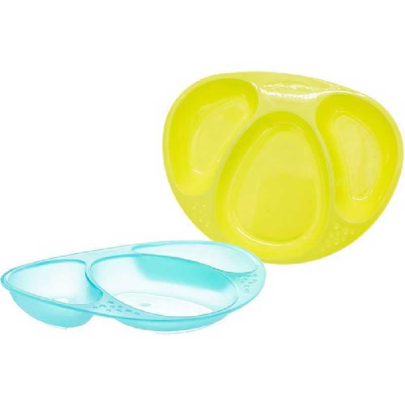 Tommee Tippee 2443030471 Assiettes à Compartiments 