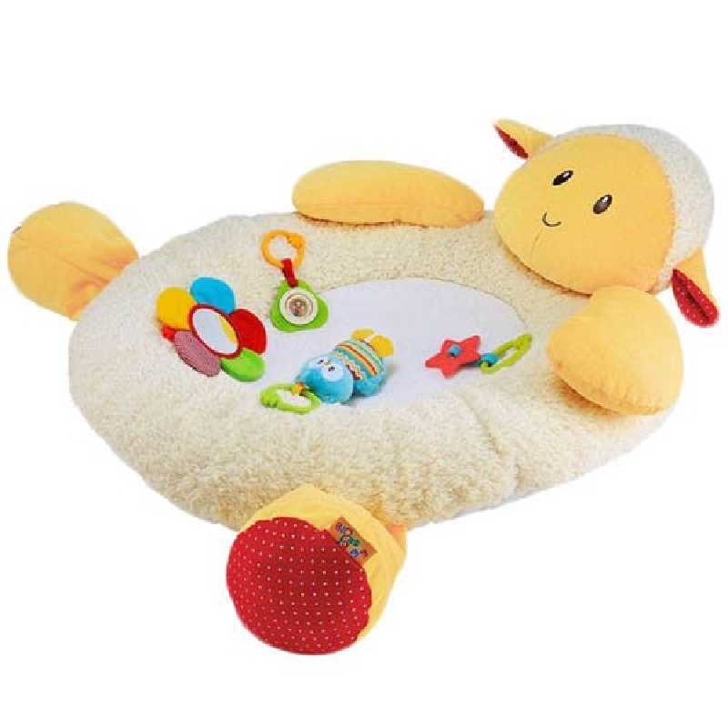 Tapis d'éveil bébé - Tapis de jeux bébé L'agneau Laurie