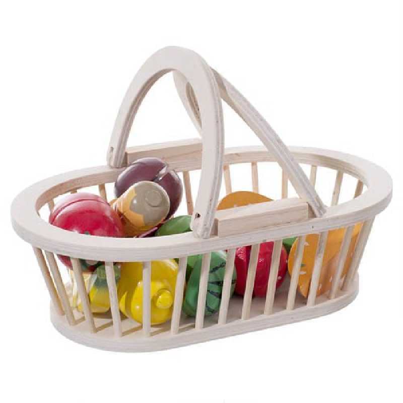 Panier à fruits et légumes en bois BeToys Panier à fruits et légumes en bois BeToys