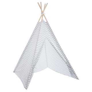 Tipi Déco Enfant 160cm Gris - Atmosphera For Kids