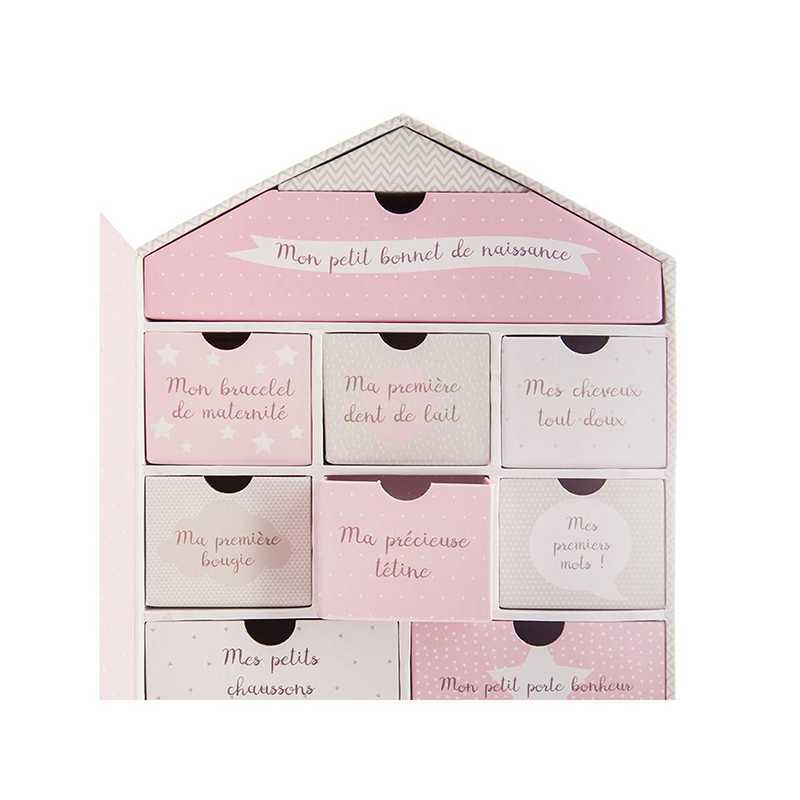 Maison coffret naissance Atmosphera for kids Rose