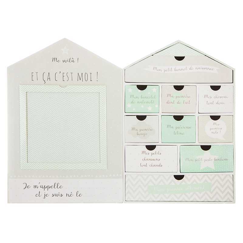 Maison coffret naissance Atmosphera for kids Vert