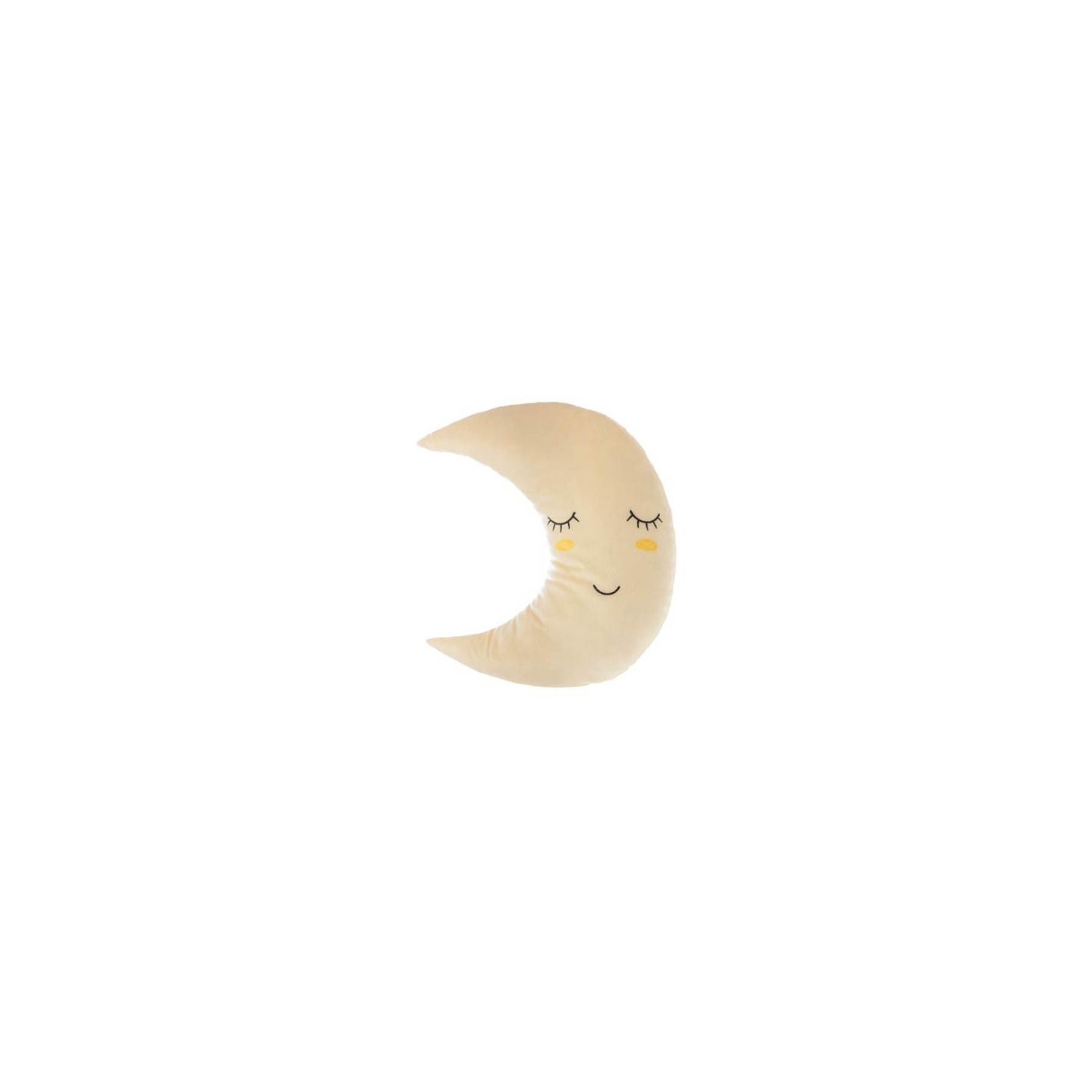 Coussin décoratif lune Atmosphera for kids Jaune Coussin décoratif lune Atmosphera for kids Jaune