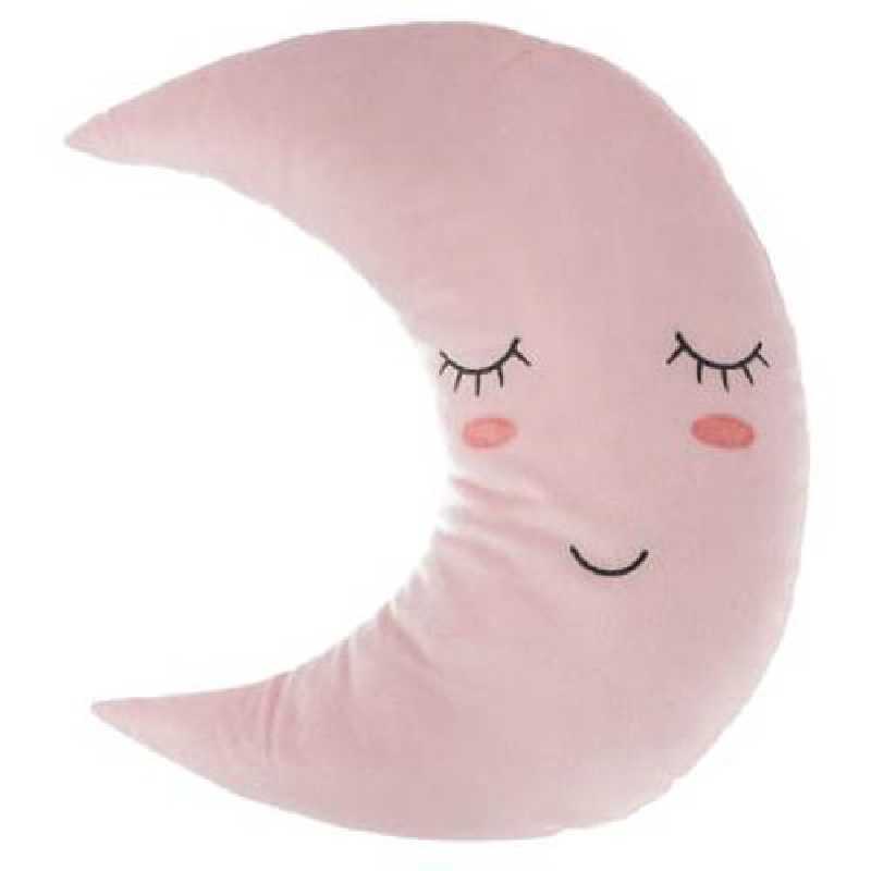 Coussin décoratif lune Atmosphera for kids Rose