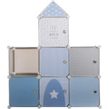 Meuble de rangement Château Bleu - Atmosphera For Kids Meuble de rangement Château Bleu - Atmosphera For Kids