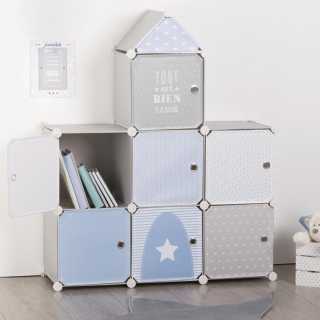 Meuble de rangement Château Bleu - Atmosphera For Kids