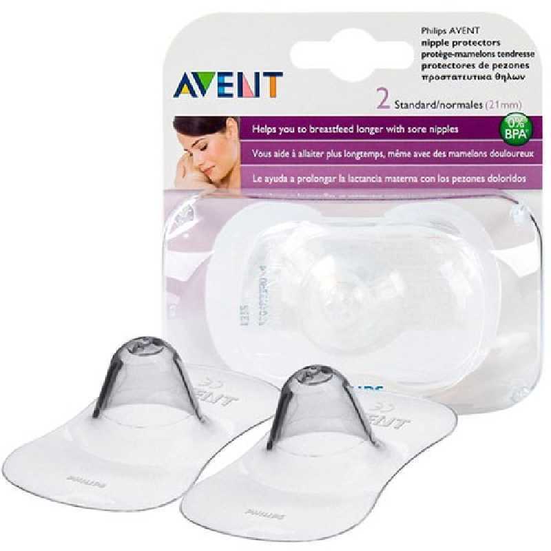 Protège mamelons - taille standard - Philips Avent Lot de 2 Protège mamelons - taille standard - Philips Avent Lot de 2