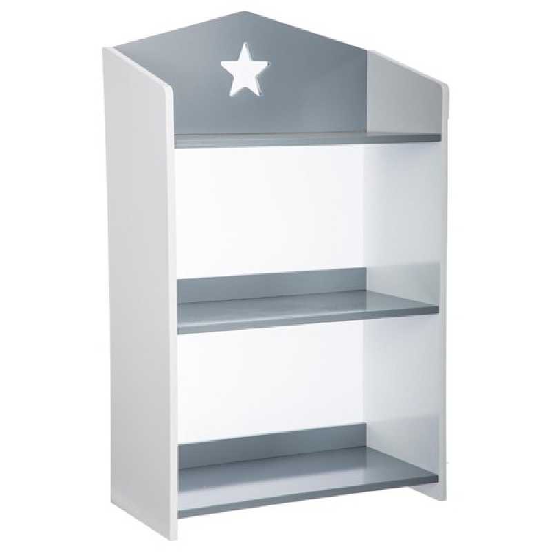 Bibliothèque enfant 3 niveaux Atmosphera Gris Bibliothèque enfant 3 niveaux Atmosphera Gris