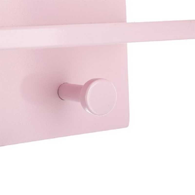 Patère / etagère 2 en 1 nuage Rose - Atmosphera For Kids