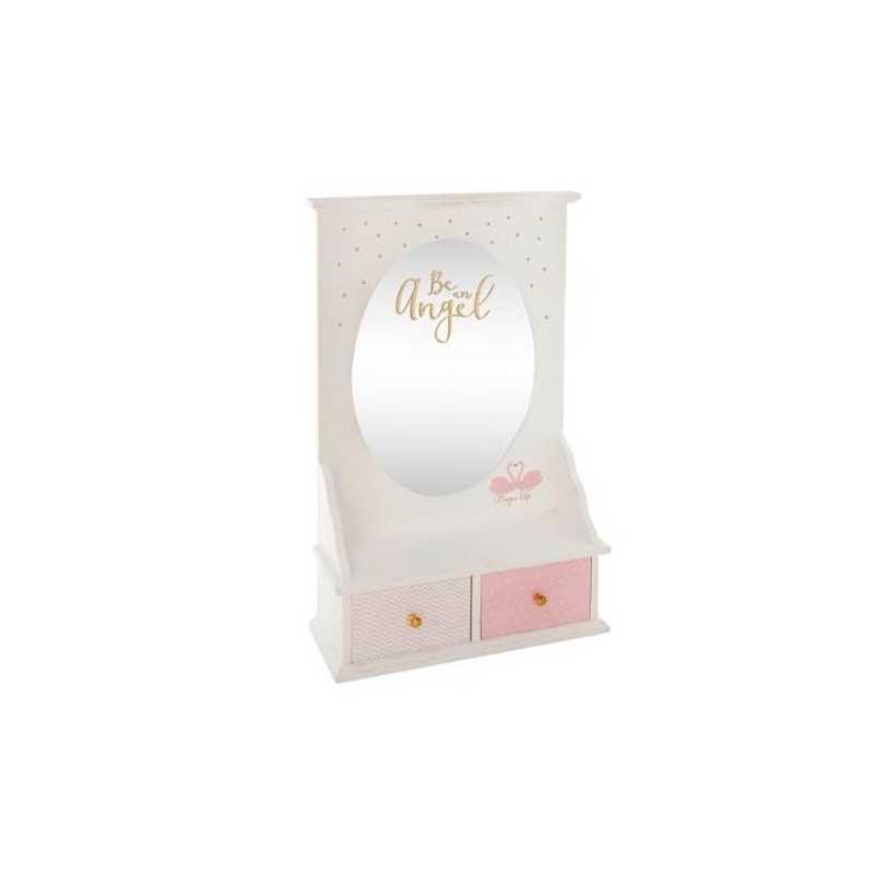 Coiffeuse de table Ange Atmosphera for kids Rose