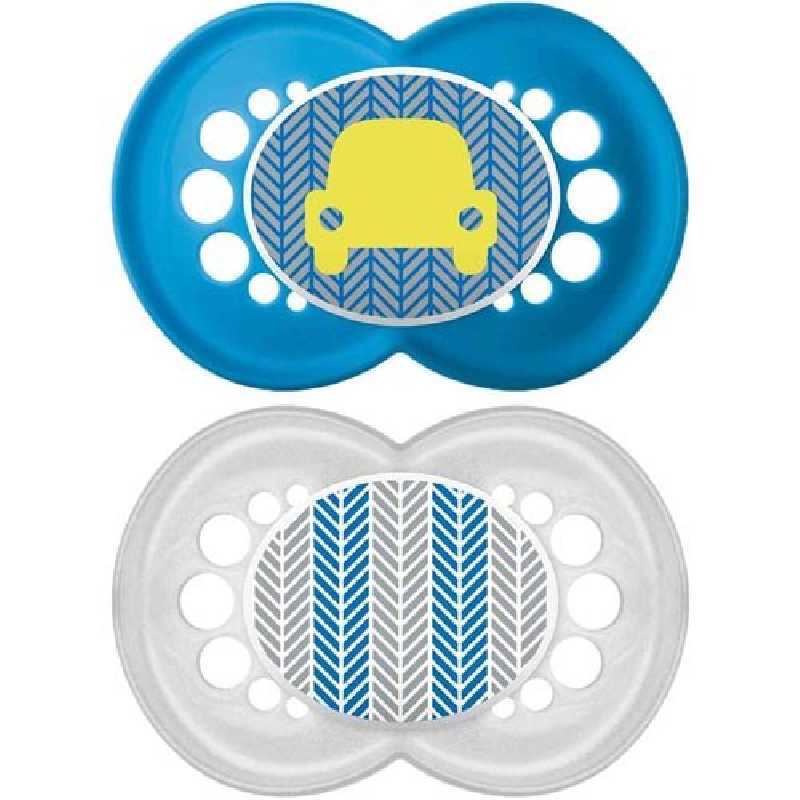 Sucette bébé Original Mam 12 mois+ Bleu Lot de 2 Sucette bébé Original Mam 12 mois+ Bleu Lot de 2