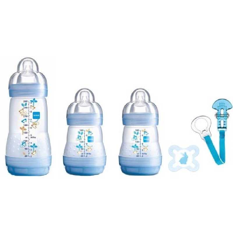 Kit de naissance "Bienvenue dans le monde" Bleu Mam Kit de naissance "Bienvenue dans le monde" Bleu Mam