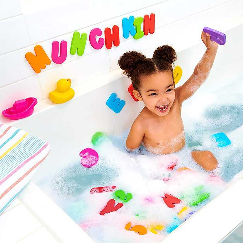 Lettres et Chiffres pour le Bain Munchkin